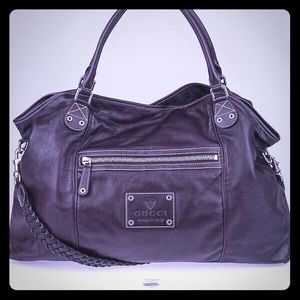 Gucci two way tote/weekend bag